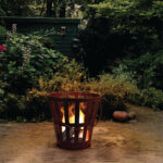 Τζακια Και Εστίες Φωτιάς Βεράντας - Κήπου Fire Bucket Metal Diameter 36Cm Fb8200760