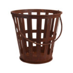 Τζακια Και Εστίες Φωτιάς Βεράντας - Κήπου Fire Bucket Metal Diameter 36Cm Fb8200760