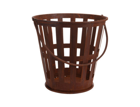 Τζακια Και Εστίες Φωτιάς Βεράντας - Κήπου Fire Bucket Metal Diameter 36Cm Fb8200760