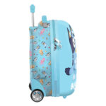 Βαλίτσα Καμπίνας Τρόλεϊ Bluey Celeste 16'' 23 L 28 x 43 x 23 cm Παιδικά