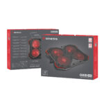 Βάση ψύξης laptop Genesis Oxid 260 Μαύρο 17"