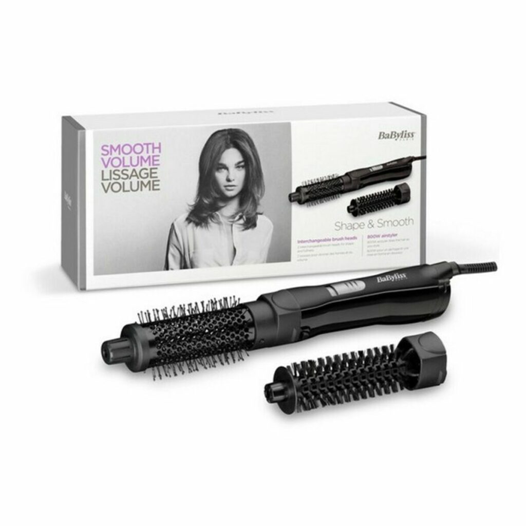 Βούρτσα Κομμωτηρίου Babyliss SHAPE&SMOOTH Μαύρο (x2)
