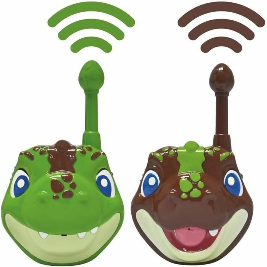 Walkie Talkie Lexibook Walkie talkie de dinosaurios en 3D de 500 m