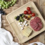 Ξύλινες Επιφάνειες Κοπής Και Σερβιρίσματος Bamboo Apero Board With Cheese Knife Drawer A1/M4