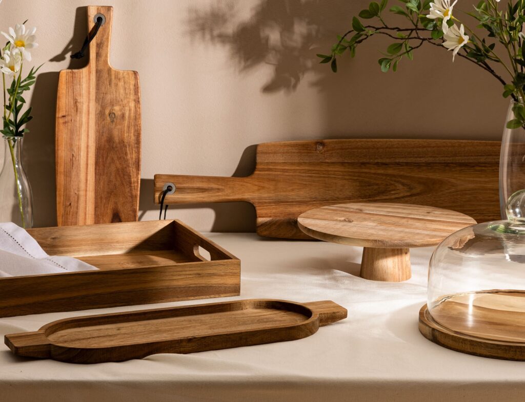 Ξύλινο Μπολ Alicante Secret De Gourmet Για Σερβίρισμα - 28X11Cm