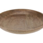 Ξύλινο μπολ Excellent Houseware για σερβίρισμα - 40x7cm
