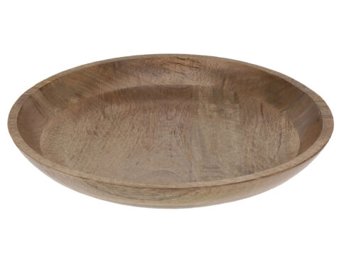 Ξύλινο μπολ Excellent Houseware για σερβίρισμα - 40x7cm