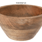 Ξύλινο Μπολ Για Σερβίρισμα - 15X6.5Cm