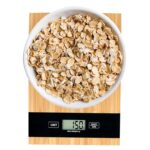 Ζυγαριές Κουζίνας  Kitchen Scale Alpina 5Kg Bamboo 220G Bmb Cb