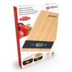 Ζυγαριές Κουζίνας  Kitchen Scale Alpina 5Kg Bamboo 220G Bmb Cb