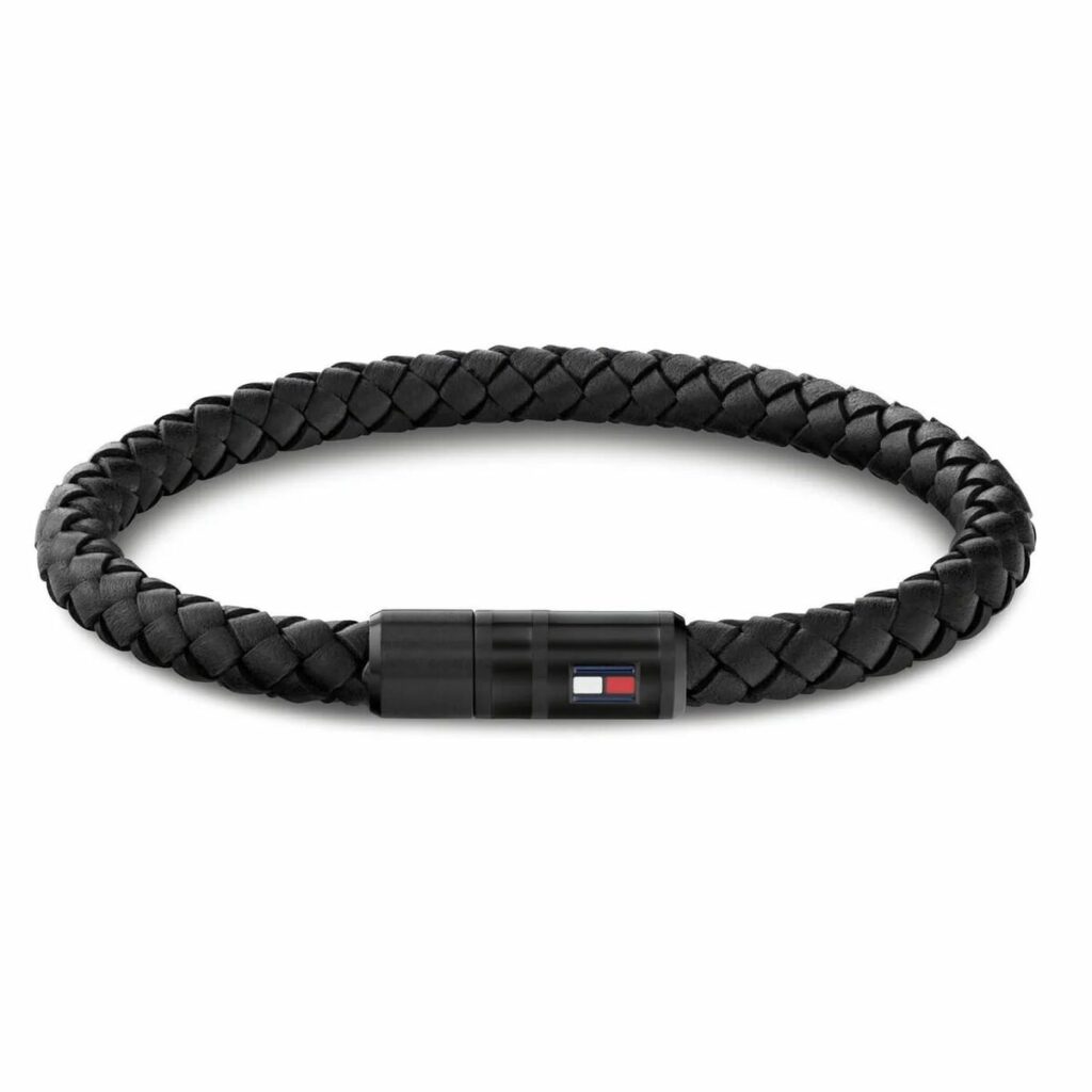 Ανδρικά Βραχιόλια Tommy Hilfiger 2790641S Δέρμα 20 cm