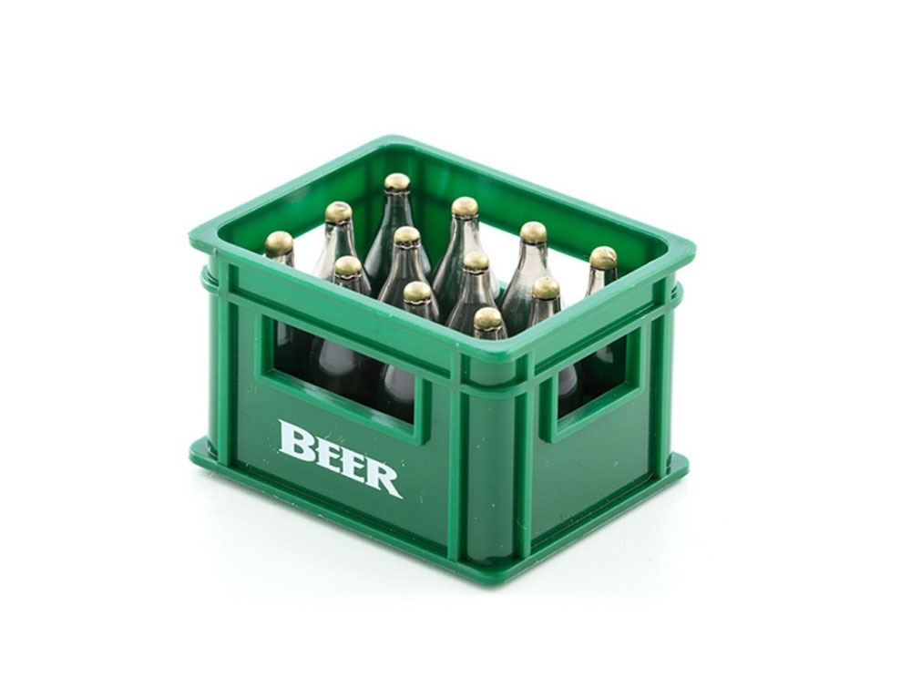 Ανοιχτήρια Χειρός Bottle Opener, Beerbox, Plastic, Iron, Green (1002