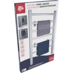 Απλώστρες Drying Rack Towel 230V 6 Bars Dirt Devil 90X53X35,