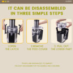Αποχυμωτής - Power juicer - KJ3057 - DSP - 613675