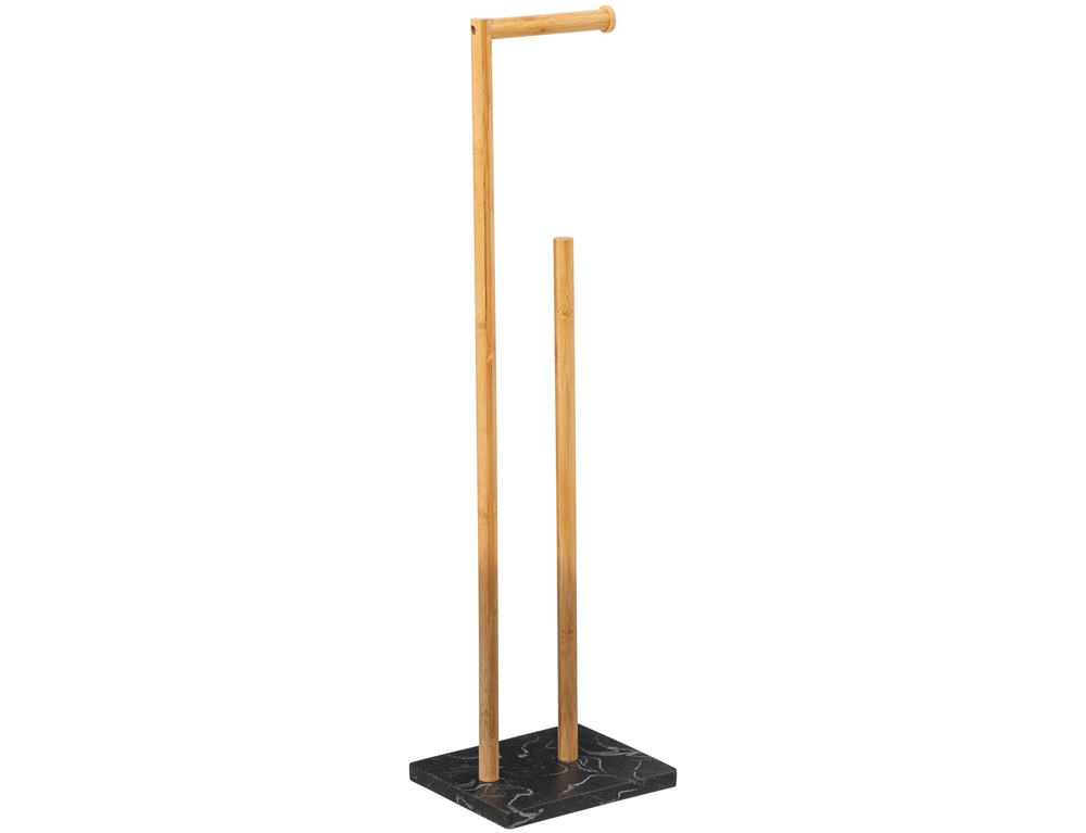 Αξεσουάρ Μπάνιου Black Toilet Paper Holder Lea 200113B