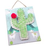 Δημιουργική Απασχόληση Kit String Art Cactus 20*H28Cm Womd219