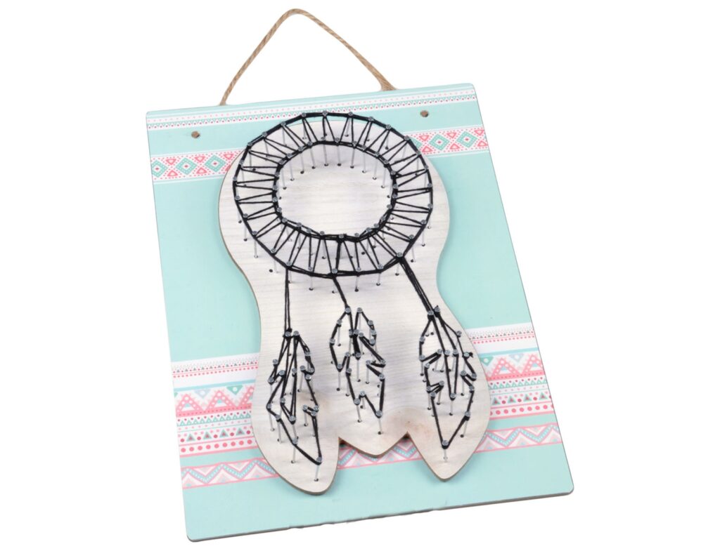 Δημιουργική Απασχόληση Kit String Art Dreamcatcher 20*H28Cm Womd221