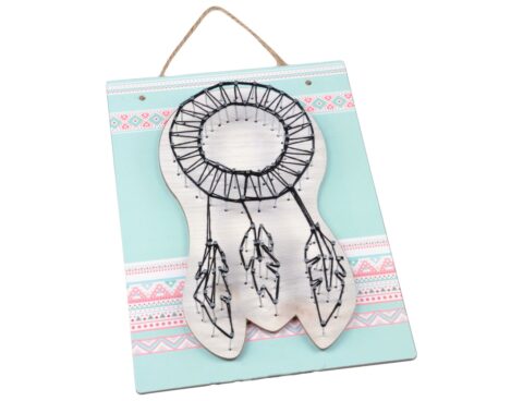 Δημιουργική Απασχόληση Kit String Art Dreamcatcher 20*H28Cm Womd221