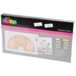 Δημιουργική Απασχόληση Wooden Knit Craft 30*17Cm Rainbow Womd340