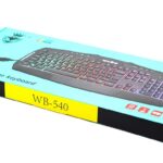 Ενσύρματο πληκτρολόγιο Gaming - LED RGB - WB540 - Weibo - 655402