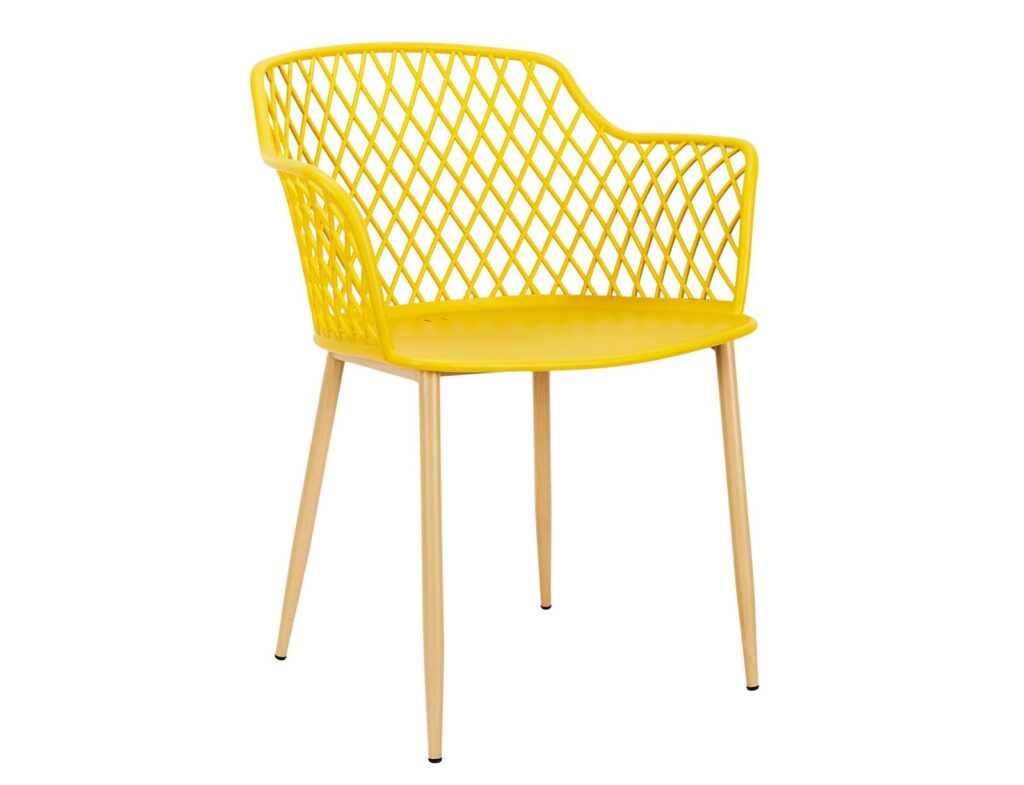 Έπιπλα Κήπου & Βεράντας Malaga Yellow Outdoor Chair Hdo2240B