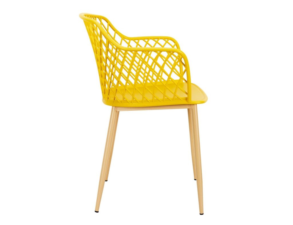 Έπιπλα Κήπου & Βεράντας Malaga Yellow Outdoor Chair Hdo2240B