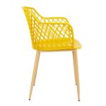 Έπιπλα Κήπου & Βεράντας Malaga Yellow Outdoor Chair Hdo2240B