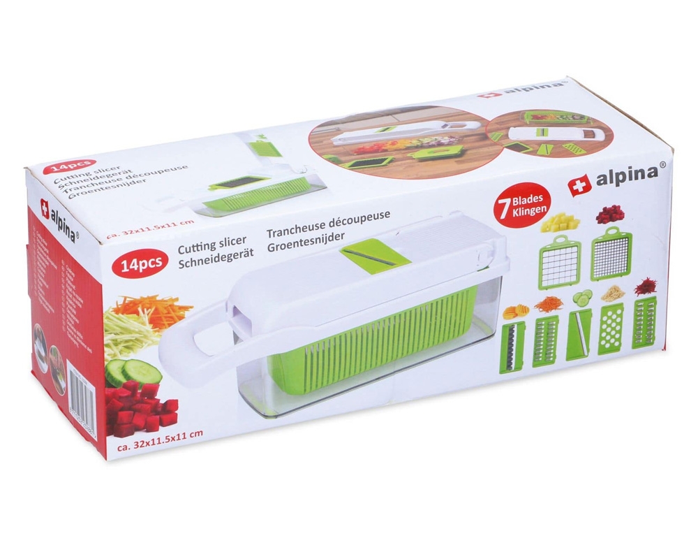 Εργαλεία Μαγειρικής Cutting Slicer Alpina 14Pc 32X11.5X11Cm 660Gr Pp C