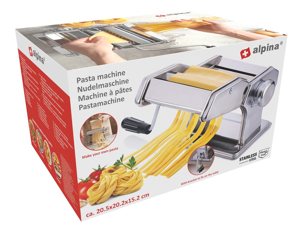 Εργαλεία Μαγειρικής Pasta Machine Alpina 20.5X20.2X15.2Cm Ss Cb