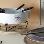 Φοντύ & Ρακλέτες Service A Fondue Chauffe Plat Et Pique X4 M4 Ka459