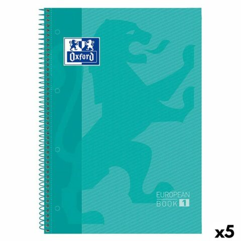 Φορητό υπολογιστή Oxford Classic A4 80 Φύλλα (5 Μονάδες)