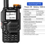 Φορητός πομποδέκτης UHF/VHF - UVK5 - Quansheng - 512153