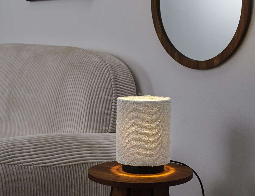 Φωτιστικά Ρεύματος Table Lamp With Curly Shade M6 La0089