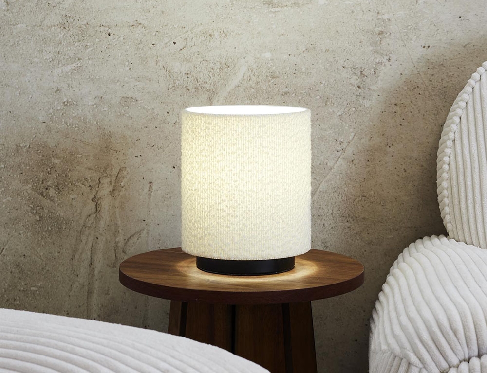 Φωτιστικά Ρεύματος Table Lamp With Curly Shade M6 La0089