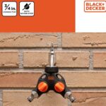 Για Το Πότισμα Hose Connector Black&Amp;Decker 3/4 3917400099000000