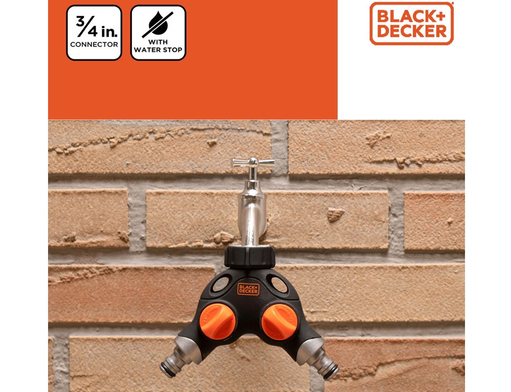 Για Το Πότισμα Hose Connector Black&Amp;Decker 3/4 3917400099000000