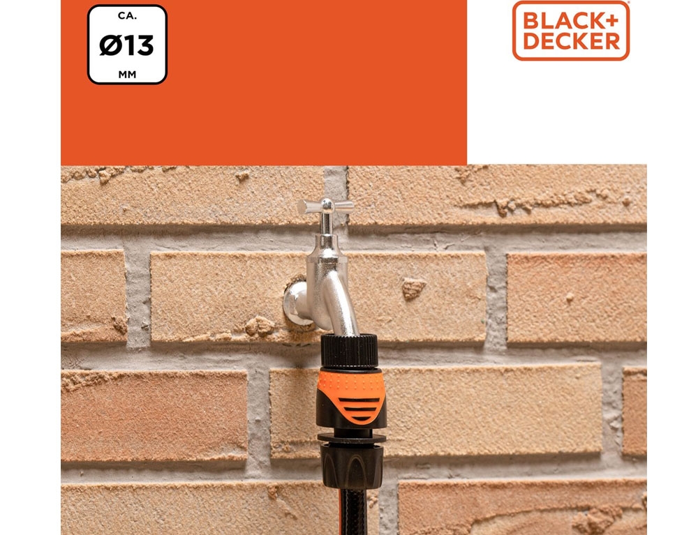 Για Το Πότισμα  Hose Connector Black&Amp;Decker Quick 1/2 391740009900
