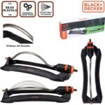 Για Το Πότισμα Sprinkler Black&Amp;Decker 19 Hole Oscillating