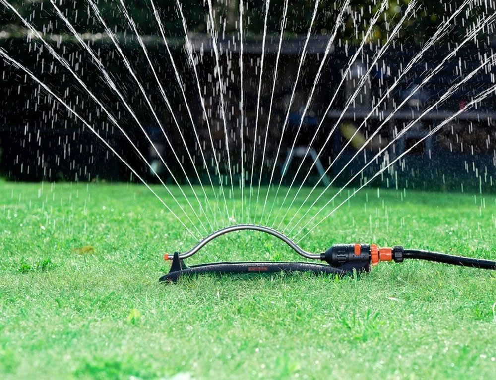 Για Το Πότισμα Sprinkler Black&Amp;Decker 19 Hole Oscillating