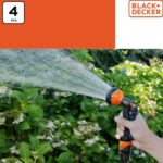 Για Το Πότισμα  Watering Set Black&Amp;Decker Deluxe 7 Pattern