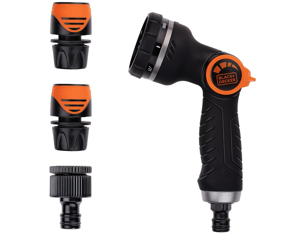 Για Το Πότισμα  Watering Set Black&Amp;Decker Deluxe 8 Pattern