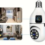 Κάμερα ασφαλείας IP - Dual - Lamp E27 - 080021