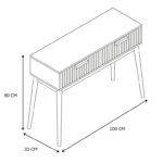 Κονσόλες & Μπουφέδες (Έπιπλα Εισόδου) Console Klaus M1 Hd0090Ygo