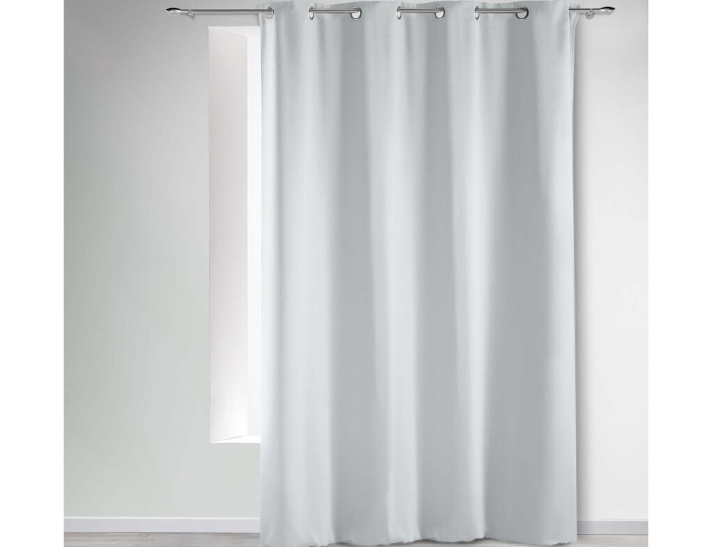 Κουρτίνα Blackout Occult Douceur D'intérieur - 135X280Cm - Λευκό