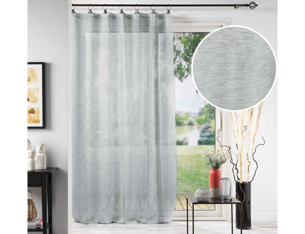 Κουρτίνα Linka Douceur D'intérieur - 140X240Cm - Γκρι