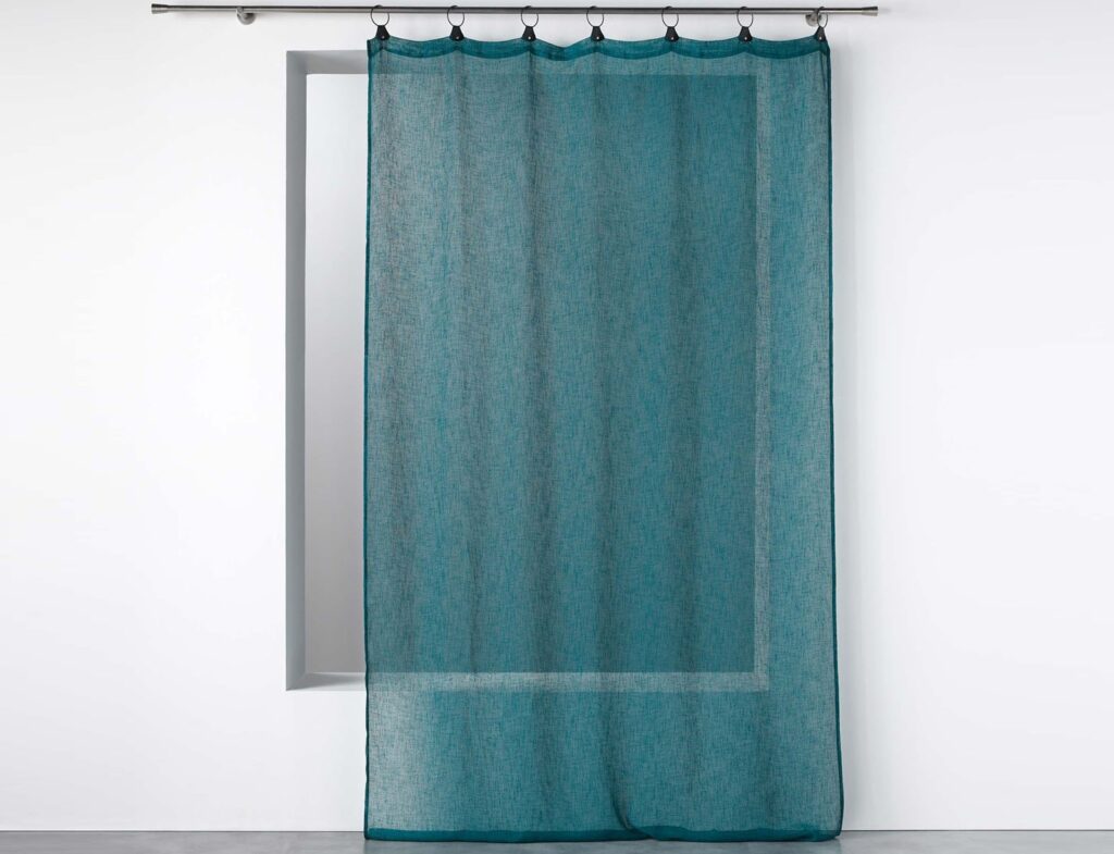 Κουρτίνα Linka Douceur D'intérieur - 140X240Cm - Μπλε