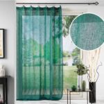 Κουρτίνα Linka Douceur D'intérieur - 140X240Cm - Πετρόλ