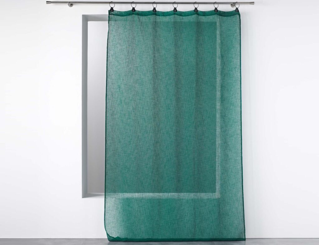 Κουρτίνα Linka Douceur D'intérieur - 140X240Cm - Πετρόλ