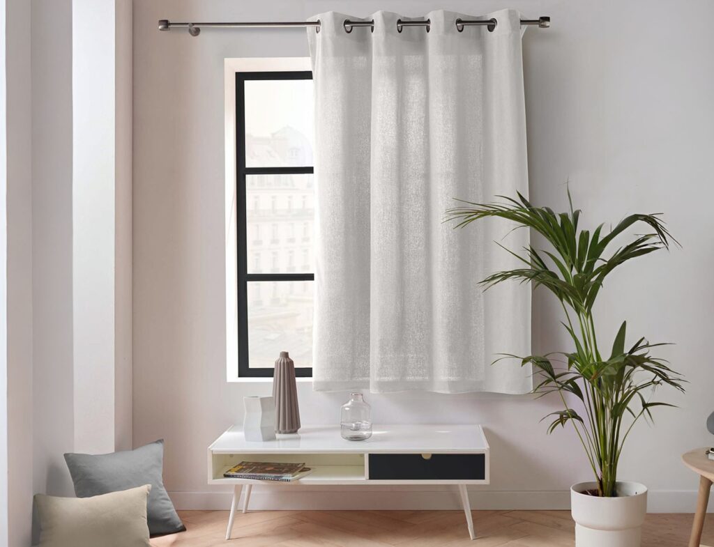 Κουρτίνα Twily Douceur D'intérieur - 135X180Cm - Λευκό