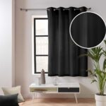 Κουρτίνα Twily Douceur D'intérieur - 135X180Cm - Μαύρο